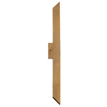 Chiara Brass Up/Down LED Outdoor Wall Light